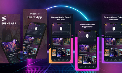 Event Mobile App app design app development develop development flutter mobile app ui ui ux ux
