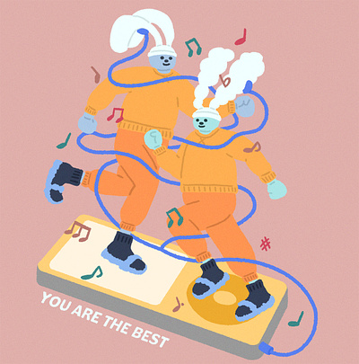 you are the best artwork characterdesign illustration