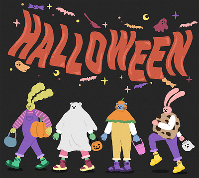 Halloween artwork characterart characterdesign digitalart illustration