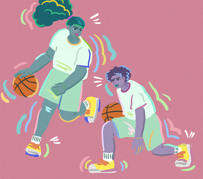 basketball artwork characterdesign illustration