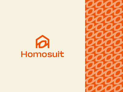 Homosuit Real Estate Logo brand identity branding design graphic design home logo homelogo homosuit logo house logo illustration logo minimalist logo real estate real estate logo realtor
