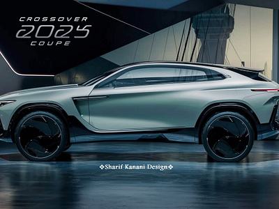 Kanani Motors CC55 Crossover Coupe - 2025 automobile cardesign cars coupe crossover design designer kananimotors render vehicle