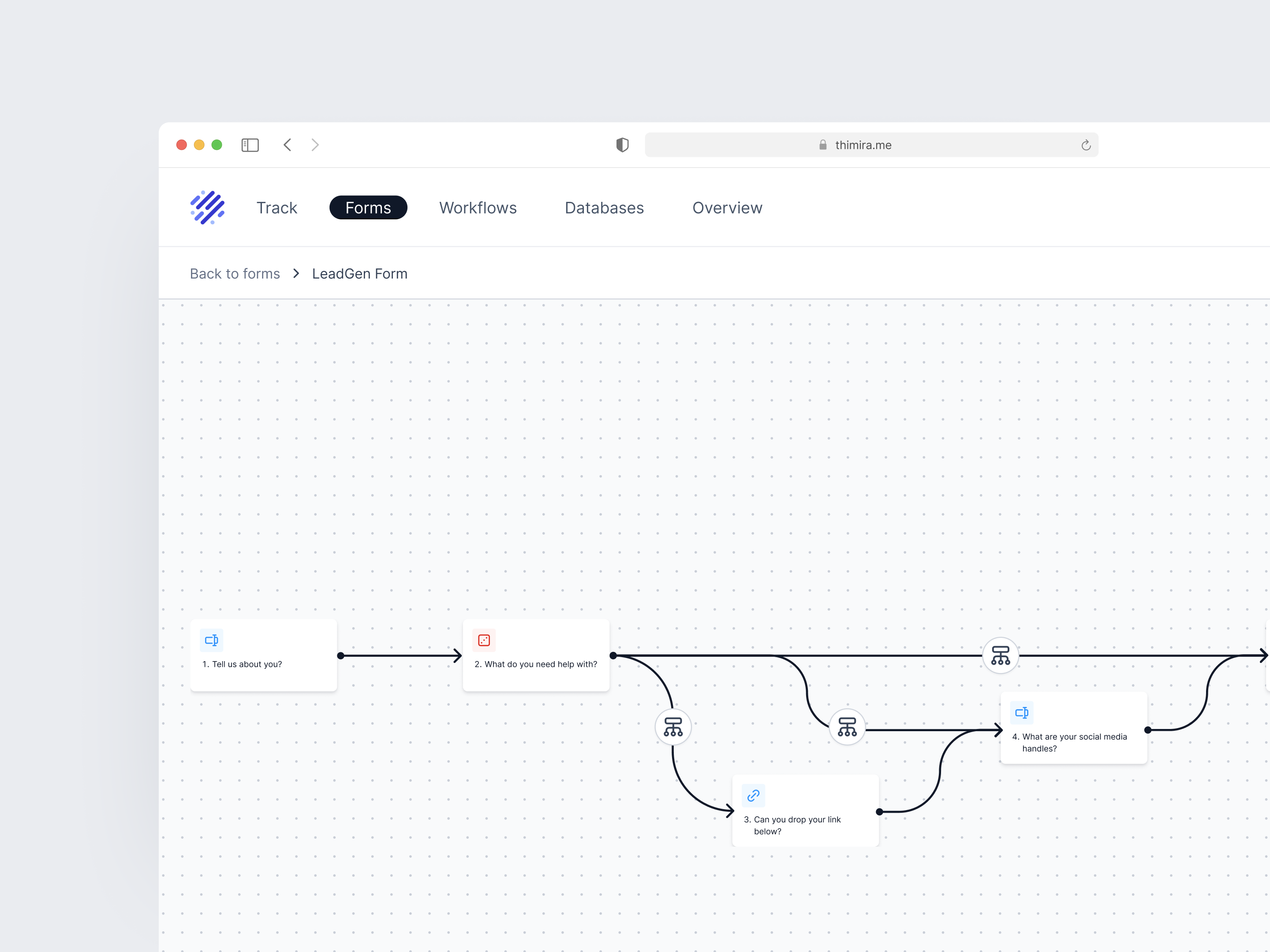 Form Builder - Branching analytics dashboard b2b b2c branching crm dashboard design form form builder saas survery ui ui design ux