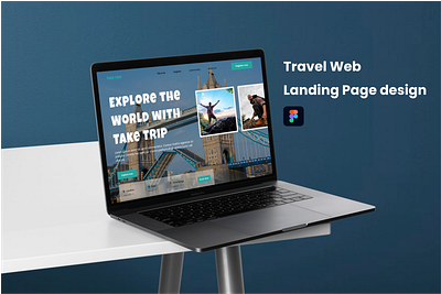 Travel website landing page travellanding travelwebdesign uiux visual design webui