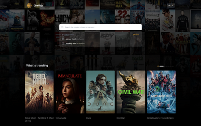 CineMojo - Redesign of MovieGrid movies reactjs webapp