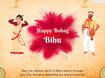 Bihu Wish Flyer design flyer graphic design wish