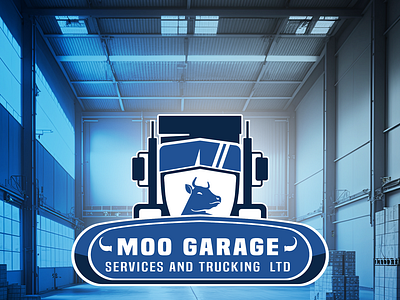 Moo Garage Logo and Branding branding logo