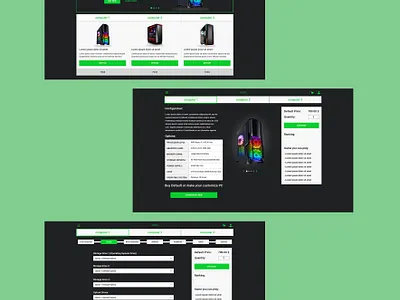 3 Computers branding graphic design ui ux