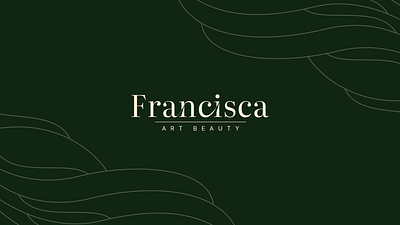 Salon branding - Francisca ART BEAUTY banner branding design graphic design modern print shop banner