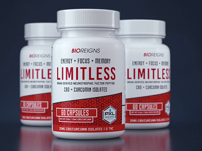 Bioreigns Limitless 3d cbd cinema 4d curcumin energy focus limitless memory model mood natural octane product promo promotion promotional supplements video