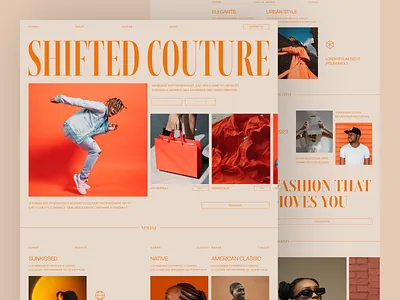 Ecommerce Website ecommerce homepage landing page web website website design