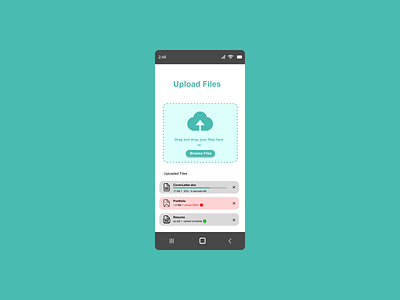 Daily UI 031: File Upload 031 daily ui ui