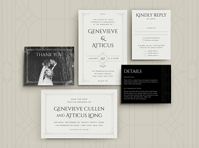 Wedding / Mall Goth graphic design invitation design wedding