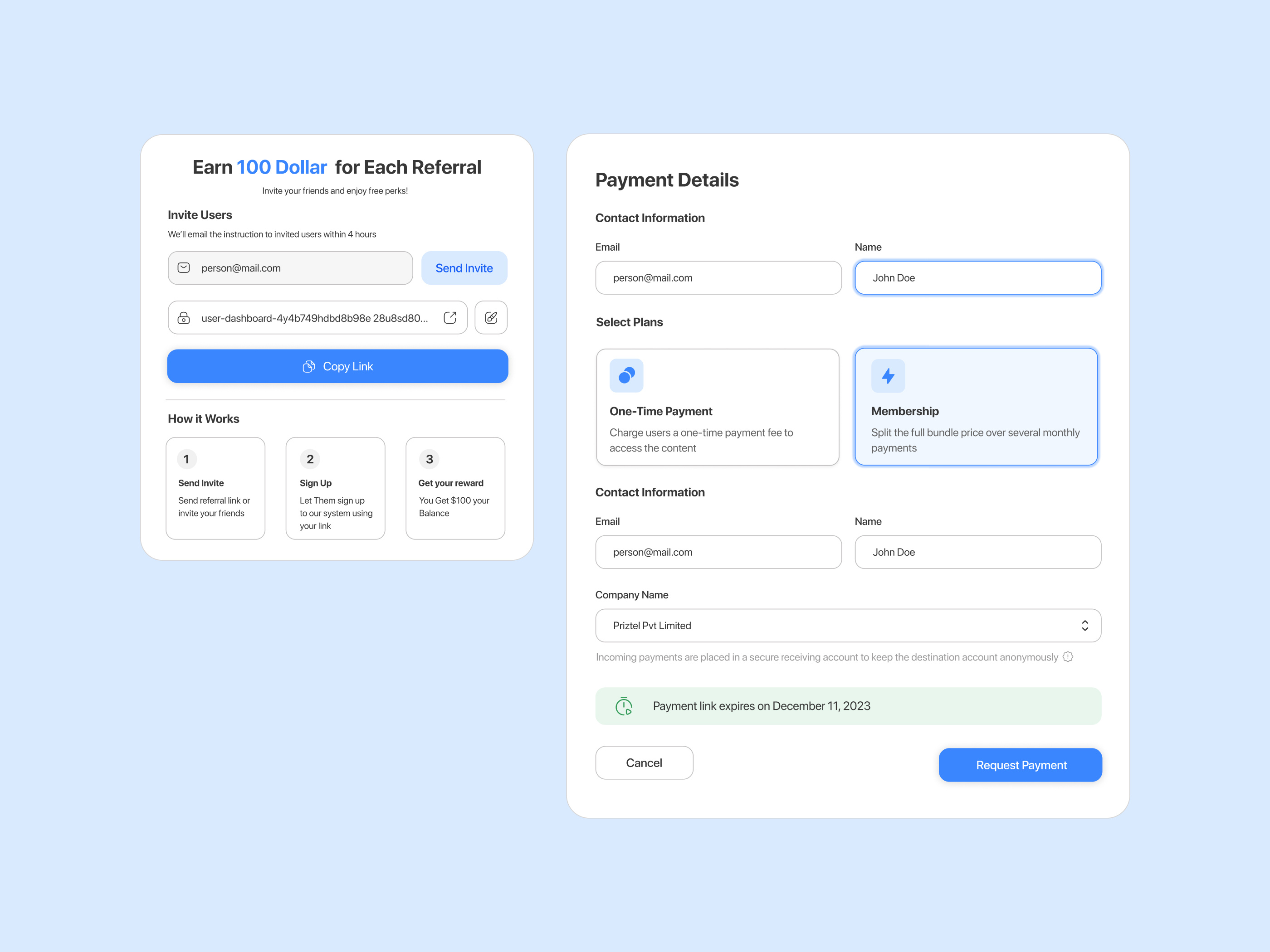 Example of Form UI Kit