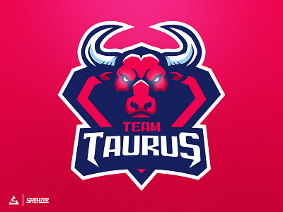 Bull sports mascot logo animal logo baseball basketball branding bull logo design esportslogo football graphic design hockey illustration illustrator logo mascot soccer sports ui ux vector volleyball