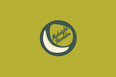 Midnight Rambler branding graphic design logo