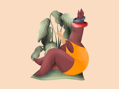 Yoga time 3d adobe illustrator animation app art branding design digital dribbble graphic design illustration logo motion graphics sport sport app ui vector