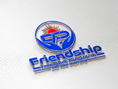 FOUNDATION LOGO 3d branding design graphic design logo ui