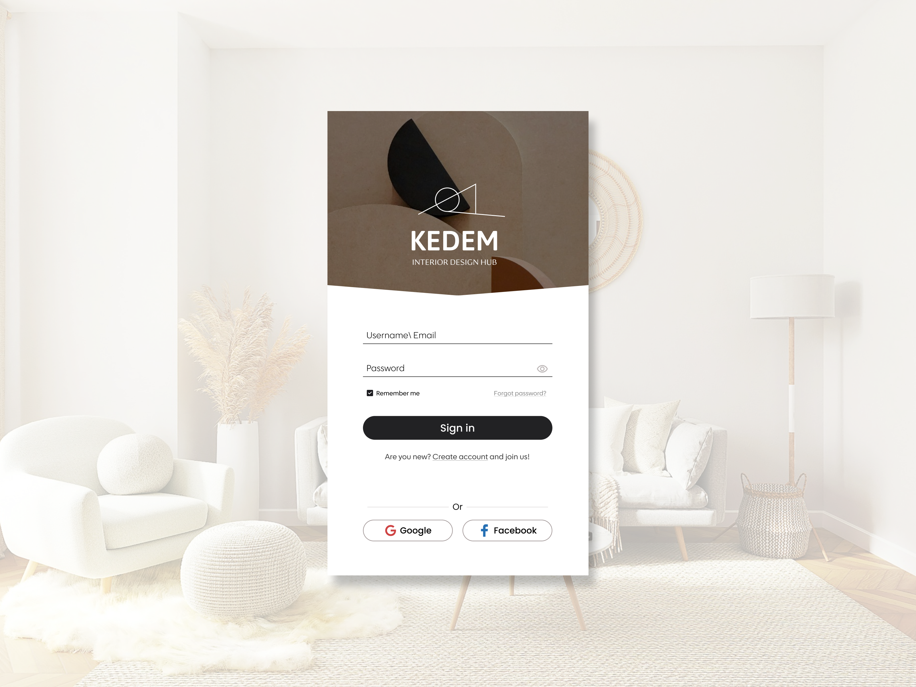 Daily UI #001 - sign in form mobile dailyui fig log in screen mobile sign in ui ui uidailychallenge