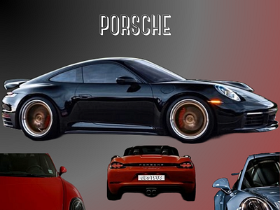 PORSHE 911 GTR branding graphic design