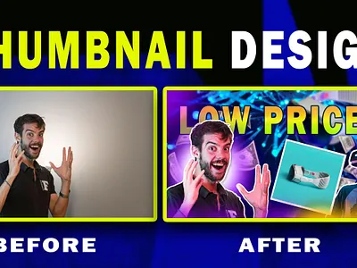Product thumbnail design for YouTube channel banner design bg vect byzed ahmed graphic design post design product thumbnail social media post thumbnail design youtube banner design youtube thumbnail design