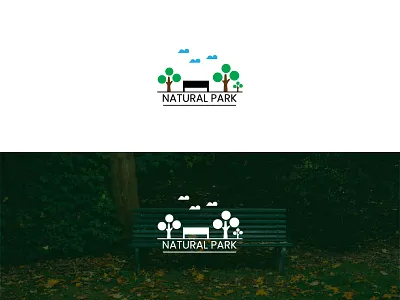 Natural Park logo branding company logo creative logo design eco logo garden logo graphic design green logo iconic logo logo logo design mark logo modern logo nature logo organic logo park logo recreation logo vector visual identity logo