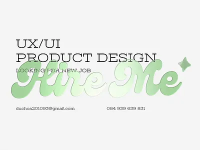 Open to work 3d animation motion graphics ui