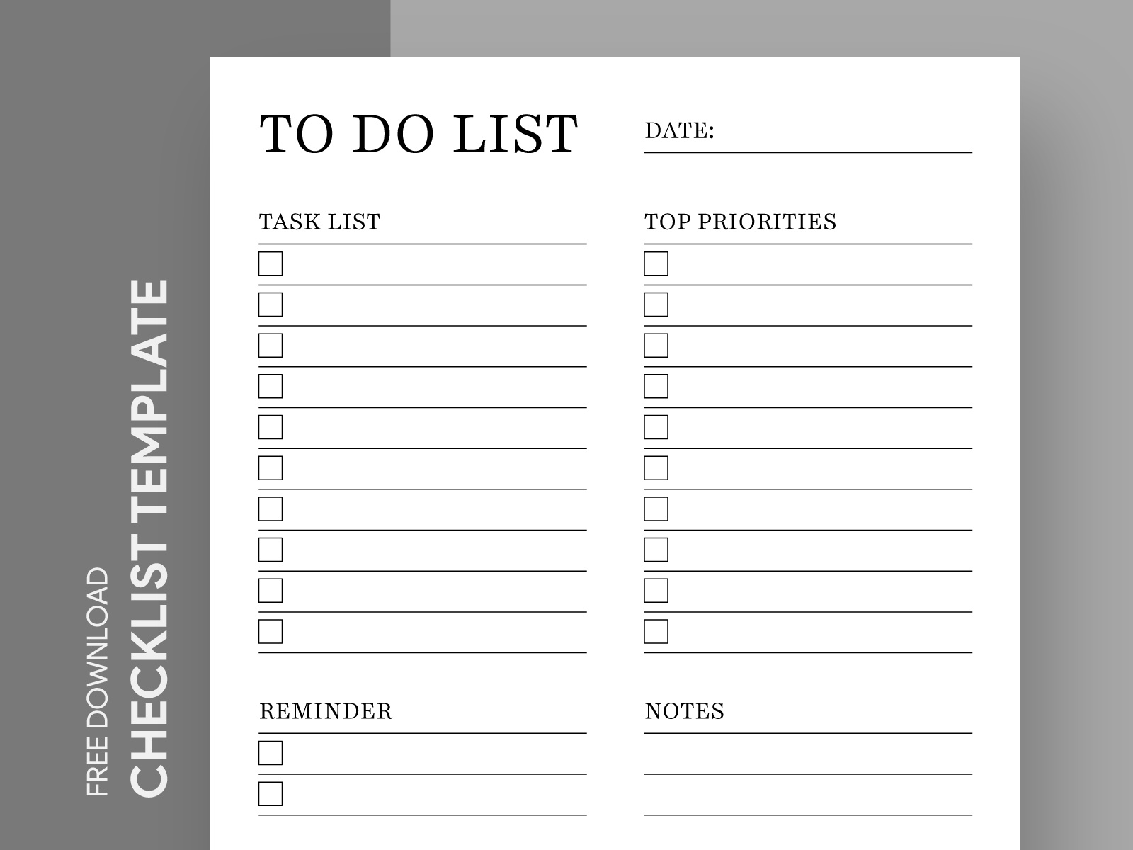 To Do List Free Google Docs Template by Free Google Docs Templates ...