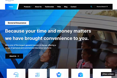 Kenyan Insurance Alliance Web Redesign web design wordpress