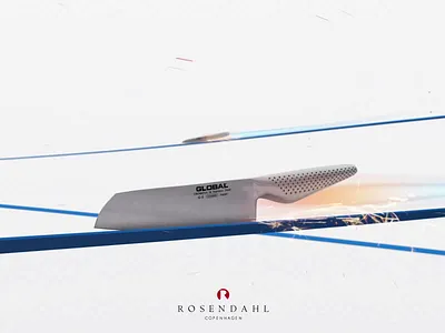 Rosendahl - Global Series 3d 3d animation animation challenge competition demo fast knife knives product product demo promo promo video quick race sharp speed steel track tracks