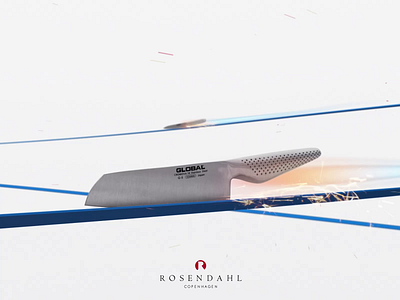 Rosendahl - Global Series 3d 3d animation animation challenge competition demo fast knife knives product product demo promo promo video quick race sharp speed steel track tracks
