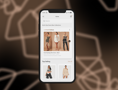 Fashion Collection User-Friendly Mobile App Design appdesign design dribbble fashion figma freelancing graphic design ui uiux userexperience userinterface
