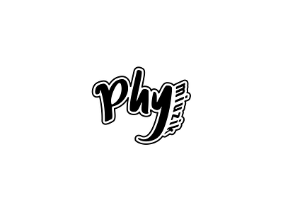 Phy-miuzik Music Studio Logo branding graphic design handwriting handwritten logo letter logo music music studio studio vector