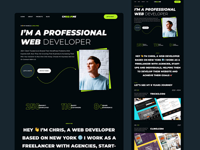 Chris-Pine | Freelancing Professional design figma freelancer graphic design portfolio ui uiux web website