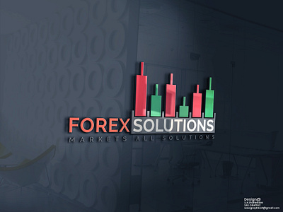 FOREX SOLUTIONS Logo branding creative design crypto design forex forex logo graphic design illustration illustrator logo logo design logos logotype