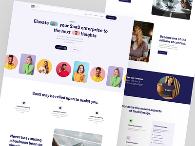 SAAS Website Design For Better Business Growth business dashboard business growth business saas business website graphic design growth solutions revenue optimization scalable software