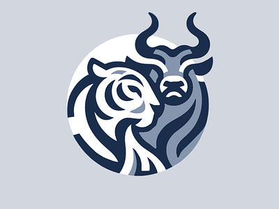 SKETCH - TIGER - BEEF animal beef branding china design graphic design icon identity illustration logo marks symbol symbole tiger ui