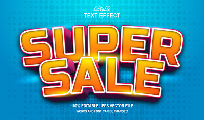 Text Effect Super Sale special