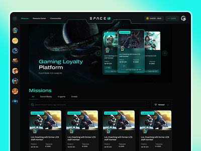 Bounty Gaming Platform - SP3 revision builders community crypto game community gaming ui web3