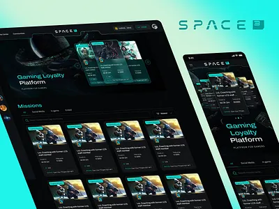 Bounty Gaming Platform - SP3 revision #2 bounty community crypto game builder gaming landing page web3 web3 game