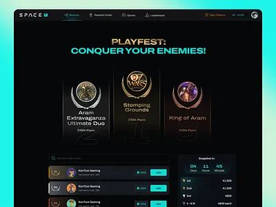 Mission Playfest 2024 community community landingpage crypto game gaming community landing page playfest ui design web3 web3 builders web3 game