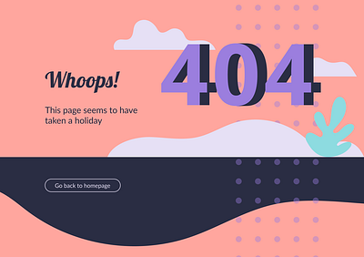 Daily UI #008 - 404 Page Design dailyui dailyui008 design graphic design graphicdesign ui