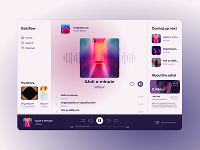 Daily UI #009 - Music Player dailyui dailyui009 design graphic design graphicdesign ui