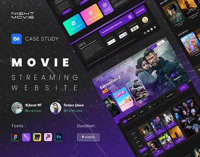 Movie Website - Case Study case study casestudy figma movie movie web design movie website ui uiux ux web web design