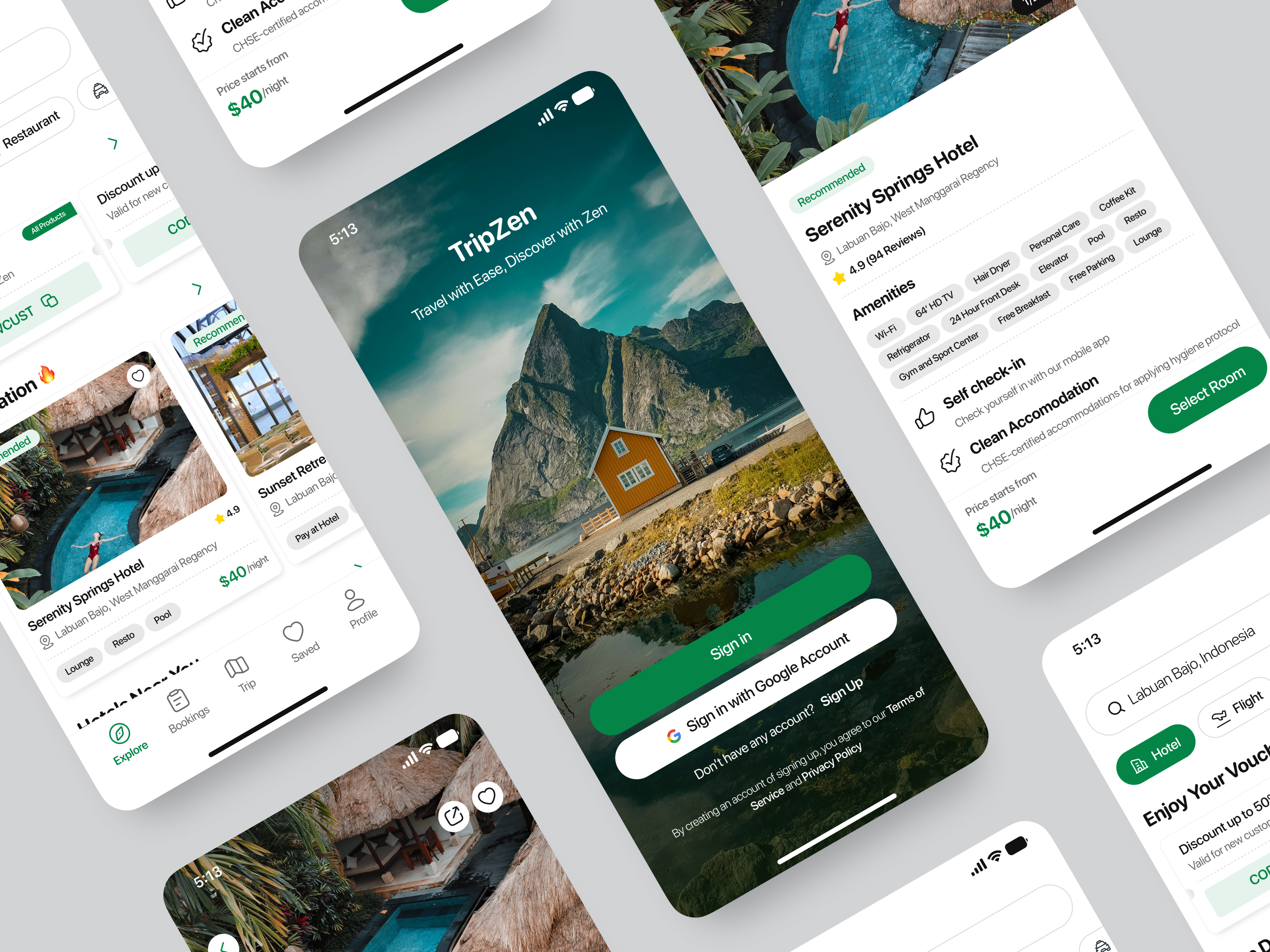 Example of Minimal Mobile App Design