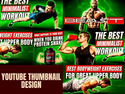 YouTube Thumbnail Design graphic design