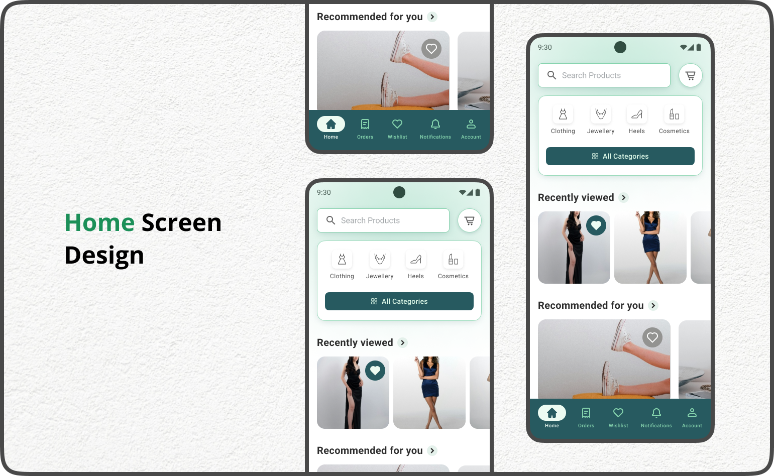 UI Challenge - Day 9 (Fashion E-Commerce Home Screen Design) appnavigation categorynavigation ecommerceapp fashionecommerce mobileappdesign personalizedrecommendations productdiscovery progressivedisclosure shoppingapp uichallenge uiinspiration uiuxdesign userexperience