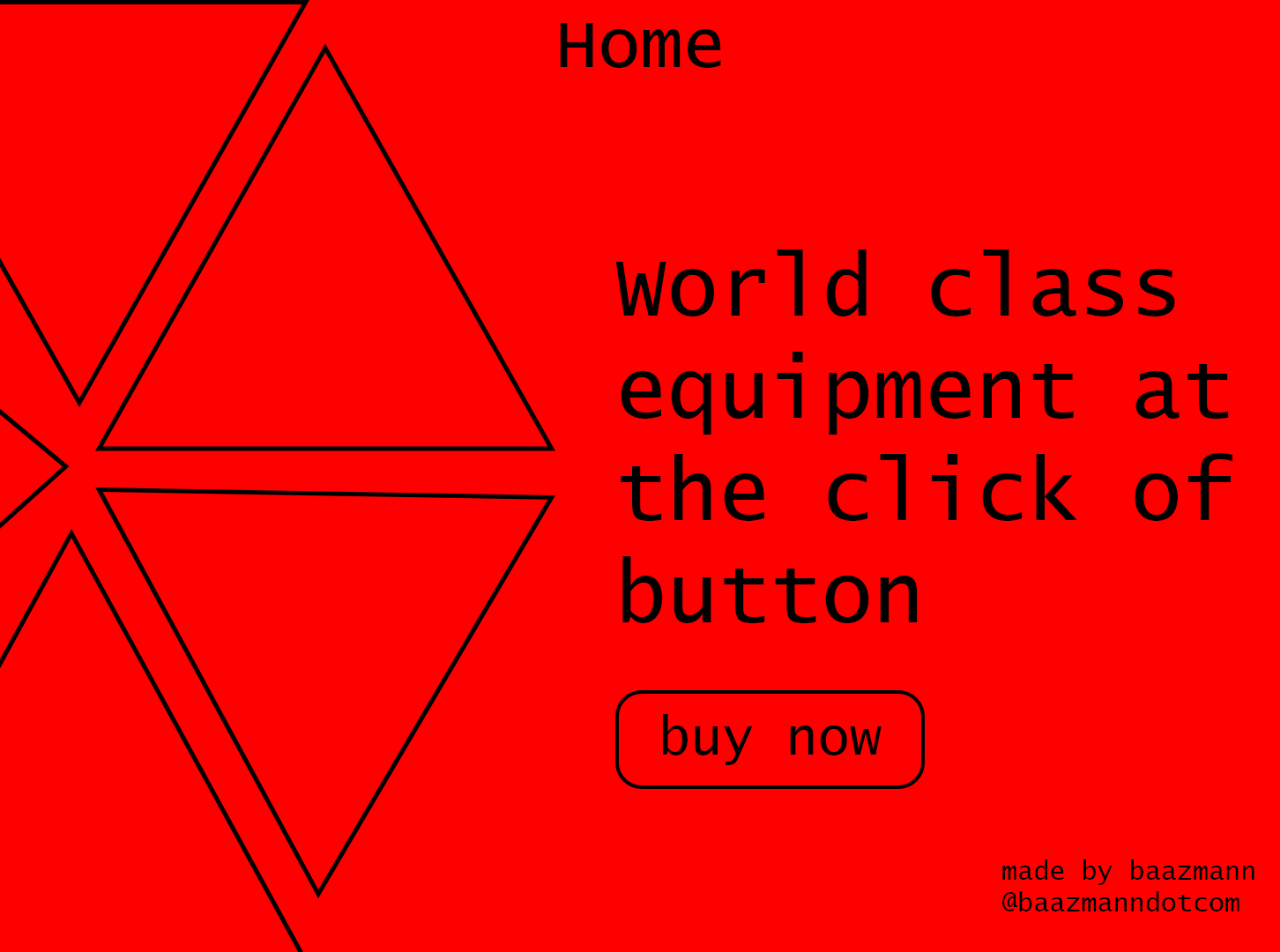 Minimalist Web Design black branding design first draft minimalist newbie red simple ui ui design ux ux design web web design web development