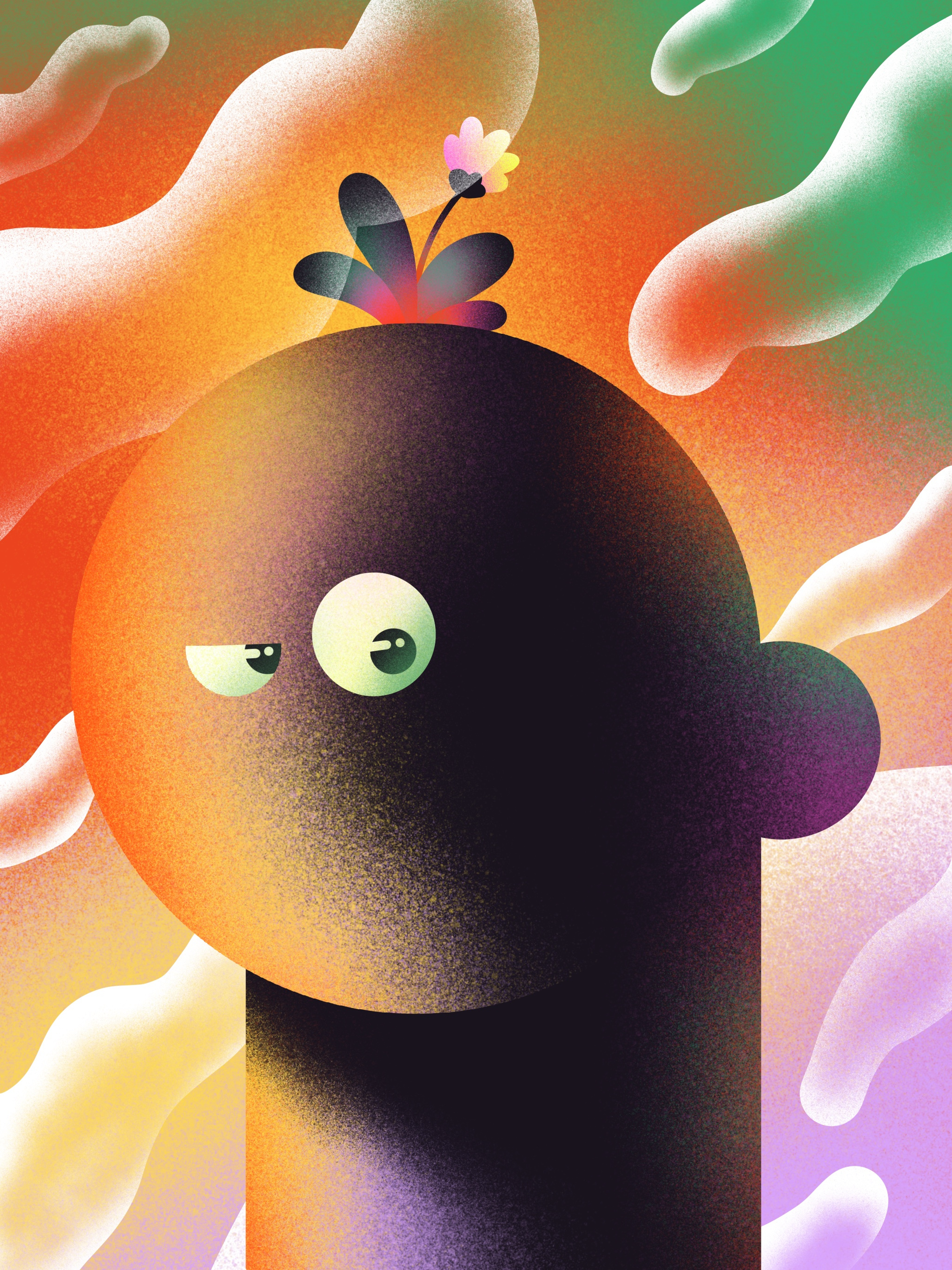 Criminal Offensive Side eye branding design graphic design icon illustration line minimal retro simple ui