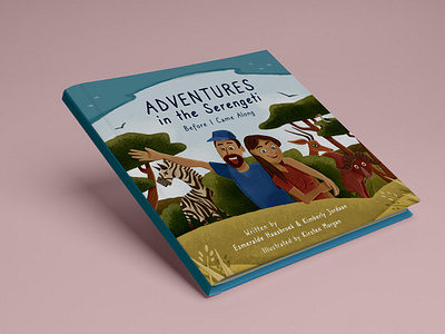 Adventures in the Serengeti - Book Illustration adventure african bush african illustration book illustration childrens book illustration illustration